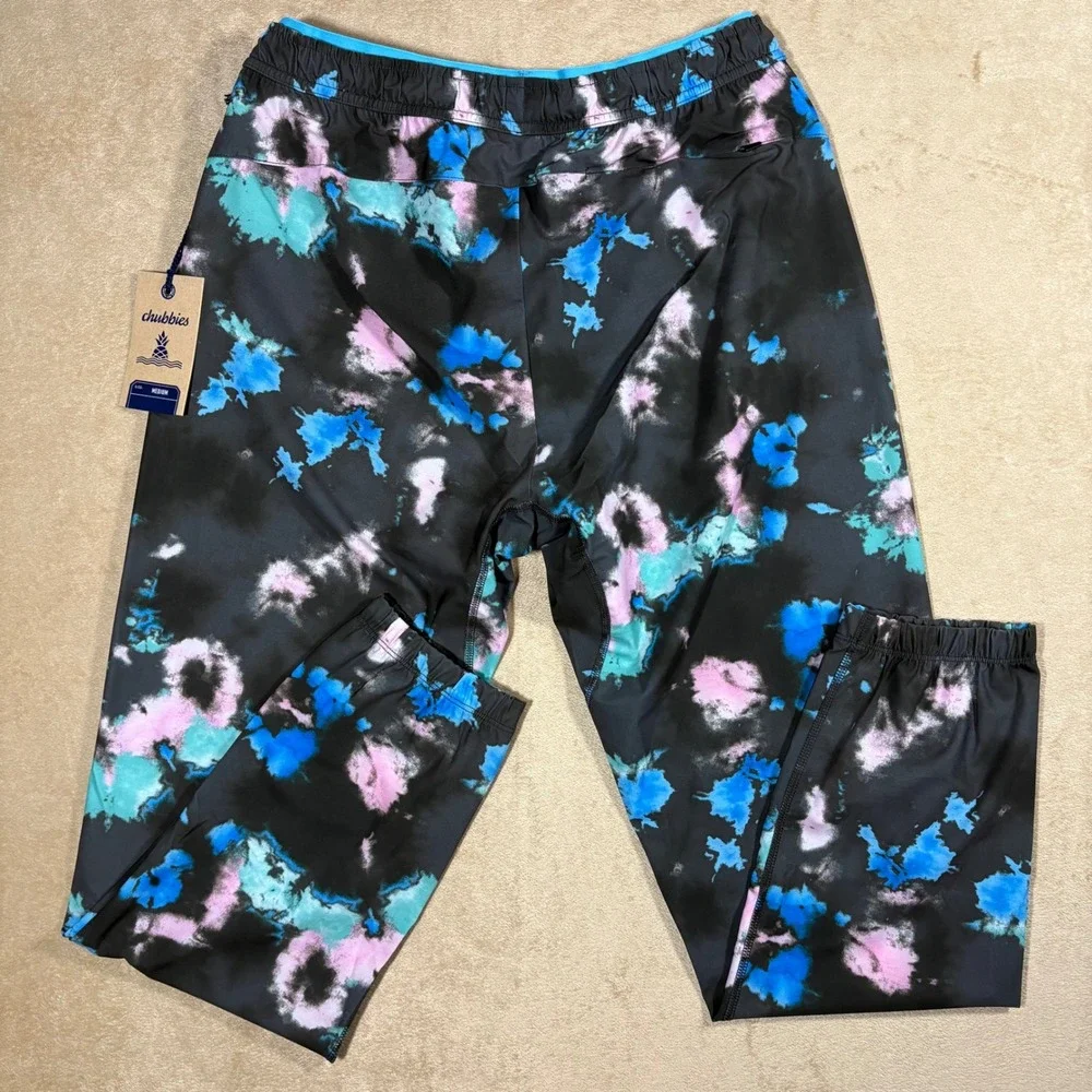 Chubbies Ultimate Sport Jogger Paint Party Size Medium‎ Cuffed NWT